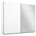 KAST MET SCHUIFDEUREN, wit thumbnail 1