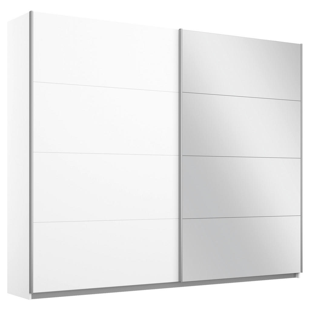 KAST MET SCHUIFDEUREN, wit