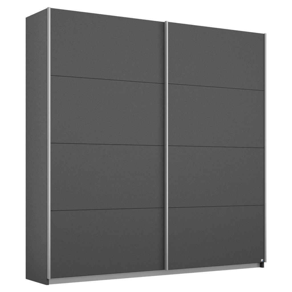 KAST MET SCHUIFDEUREN, grijs