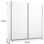 KAST MET SCHUIFDEUREN, grijs thumbnail 6