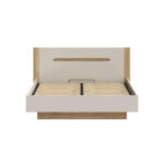 BED x, houten materiaal, gebakken kleur thumbnail 1