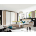 BED 180 cm x 200 cm, wit hout, beukenkleur thumbnail 2