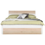 BED 180 cm x 200 cm, wit hout, beukenkleur thumbnail 3