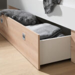 BED 180 cm x 200 cm, wit hout, beukenkleur thumbnail 4
