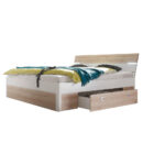 BED 180 cm x 200 cm, wit hout, beukenkleur thumbnail 5