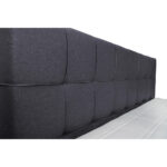 BOXSPRINGBED 180 cm x 200 cm, zwart textiel thumbnail 5