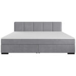 BOXSPRINGBED 240 cm x 200 cm, hout, textiel, lichtgrijs karton thumbnail 5