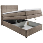 BOXSPRINGBED 120 cm x 200 cm, lichtgrijs thumbnail 4