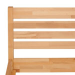 BED 140 cm x 200 cm, beukenhout (kernhout) thumbnail 6