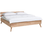 BED 180 cm x 200 cm, beukenhout (kernhout) thumbnail 2