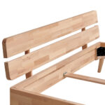 BED 180 cm x 200 cm, beukenhout (kernhout) thumbnail 3
