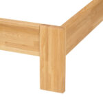BED 120 cm x 200 cm, hout wilde eik thumbnail 6