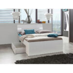 BED MET LADE 180 cm x 200 cm, wit thumbnail 4