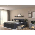 BED MET LADE 180 cm x 200 cm, grijs thumbnail 7