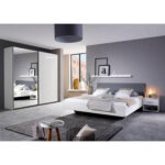 BED 180 cm x 200 cm, houtmateriaal wit, hoogglans thumbnail 2