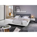 BED 180 cm x 200 cm, houtmateriaal wit, hoogglans thumbnail 5
