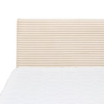 BED MET MATRAS x, hout, wit textiel thumbnail 4