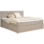 BED MET MATRAS 180 cm x 200 cm, gebakken kleur thumbnail 2