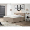 BED MET MATRAS 180 cm x 200 cm, gebakken kleur