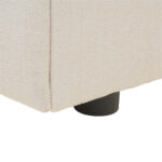 BED MET MATRAS x, hout, crème textiel thumbnail 3
