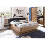 BEDDENSET x, houtmateriaal grafietkleur, eikenkleur thumbnail 1