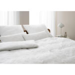 BEDDENGOED POPPY 200/200 cm - zuiver wit thumbnail 2