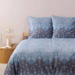 ISOLABELLA BEDDENGOED 200/200 cm satijn pastelblauw thumbnail 2