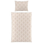 BEDDENGOED LUXE JACQUARD 140/200 cm, bruin fluweel thumbnail 1