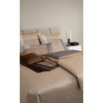 BED VERDEELD 200/200 cm mako satijnbruin thumbnail 2