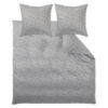 BEDDENGOED NORA 240/220 cm damastgrijs