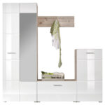 HALKAMER wit, eikenkleur thumbnail 1