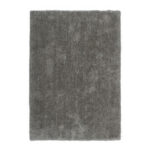 TAPIJT MET HOGE VLOER Fluweel 160/230 cm getuft platinakleur thumbnail 1