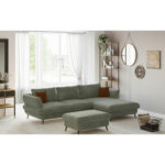 ZADELSET, veloursgroen thumbnail 2