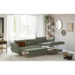 ZADELSET, veloursgroen thumbnail 6