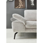 ZADELSET, zilverkleurige chenille thumbnail 5