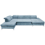 ZADELSET, blauw microvelours thumbnail 4