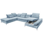 ZADELSET, blauw microvelours thumbnail 5