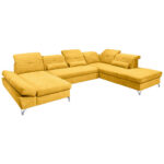 ZADELSET, geel microvelours thumbnail 6