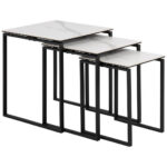 TAFELSET, zwart, wit thumbnail 1