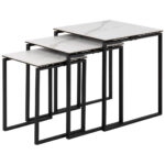 TAFELSET, zwart, wit thumbnail 5