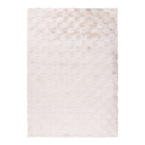 GEWEVEN TAPIJT 160/230 cm geweven crèmekleur