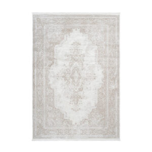 GEWEVEN TAPIJT 240/330 cm geweven crèmekleur