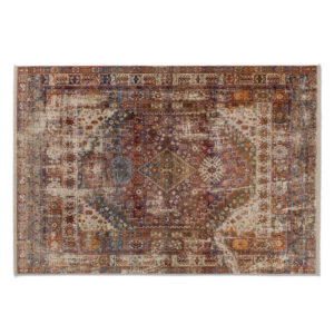 GEWEVEN TAPIJT Mystik 200/285 cm geweven lila, oranje, rood