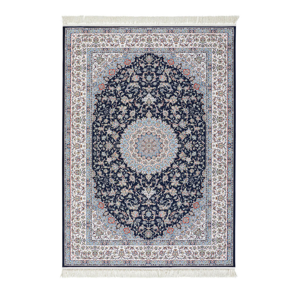 GEWEVEN TAPIJT 133/190 cm veelkleurig, blauw