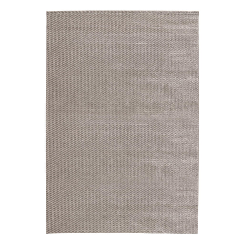 GEWEVEN TAPIJT 200/290 cm geweven zilverkleur