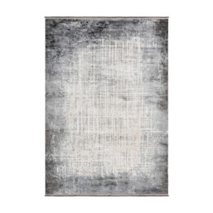 GEWEVEN TAPIJT 240/330 cm geweven zilverkleur
