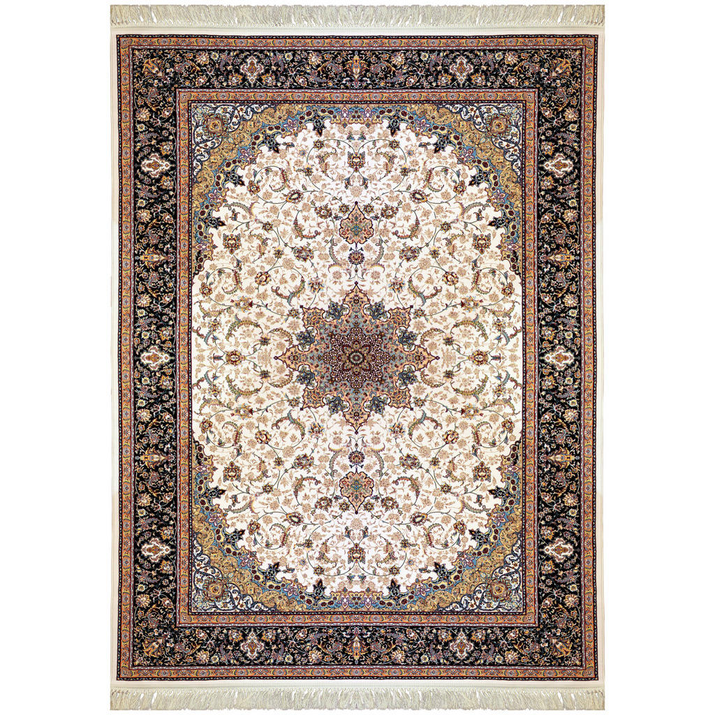 GEWEVEN TAPIJT Isfahan Crem 160/230 cm veelkleurig
