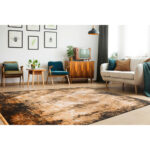 GEWEVEN TAPIJT Elysee 240/330 cm geweven gouden kleur thumbnail 2