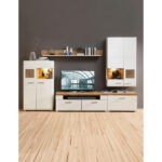 TV-ELEMENT wit, eikenkleur thumbnail 3