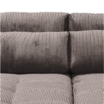 GROTE BANK, mokkabruin textiel, houten materiaal thumbnail 7